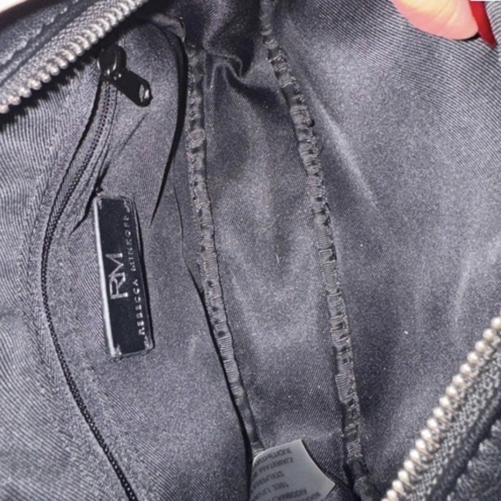 Rebecca Minkoff Black Quilted Crossbody Bag - Picture 4 of 6